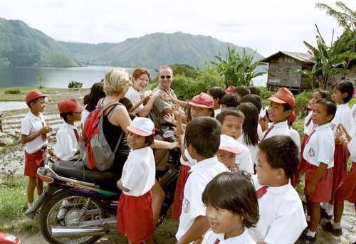 Pulau Samosir, Lake Toba, Sumatra, Indonesien