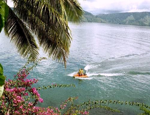 Pulau Samosir, Lake Toba, Sumatra, Indonesien