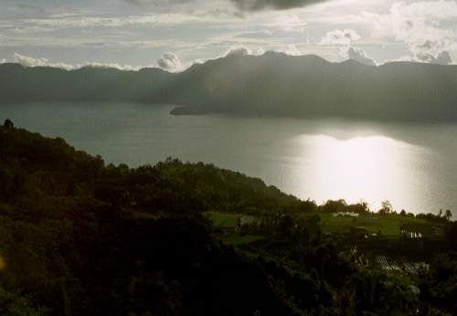 Lake Maninjau, Sumatra, Indonesien