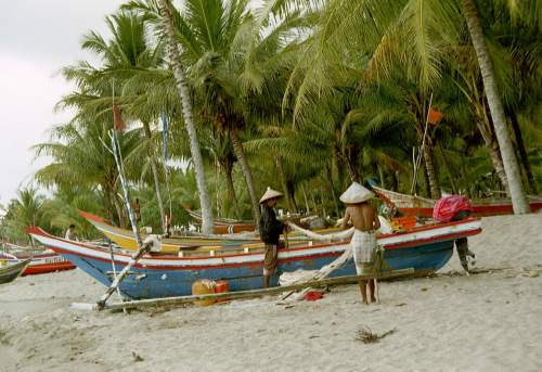 Jambak Beach, Padang, Sumatra, Indonesien